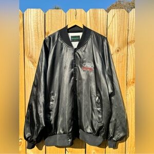 VTG Ford Bridgeport Racing Black Medium Jacket Ford Motorsport 90s size XXL USA